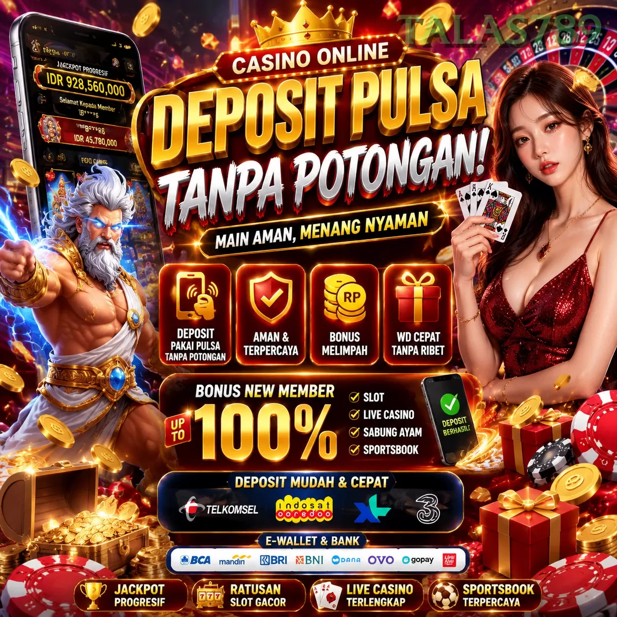 Ulasan Fitur Terbaik yang Ditawarkan talas789